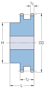 ��������� 35-2 ANSI � �������� ���������� ��� 9,525 �� �� �������� PHS 35-2BH18